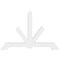 Ekena Millwork Vanguard Architectural Grade PVC Gable Bracket, 84"W x 56"H x 4"D x 6"F, 16/12 Pitch GBP084X56X0406VAN00 - alternate 2